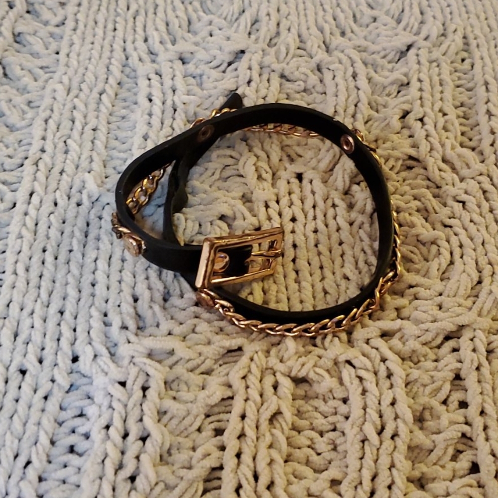 BLACK & GOLD bracelet from Buckle